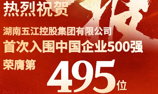 喜報(bào)！集團(tuán)首次躋身中國企業(yè)500強(qiáng)